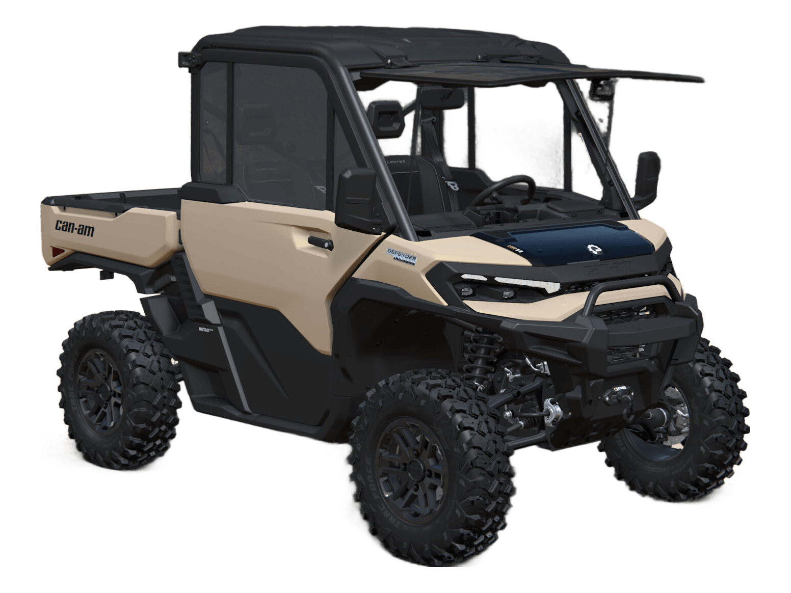 Can-Am Defender Limited 2027, Sandstone, 0008JVB00 — Обложка на прозрачном фоне