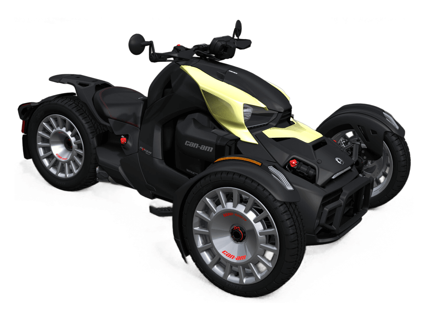 Can-Am Ryker Rally 2026 — Lemon Twist — Спереди справа