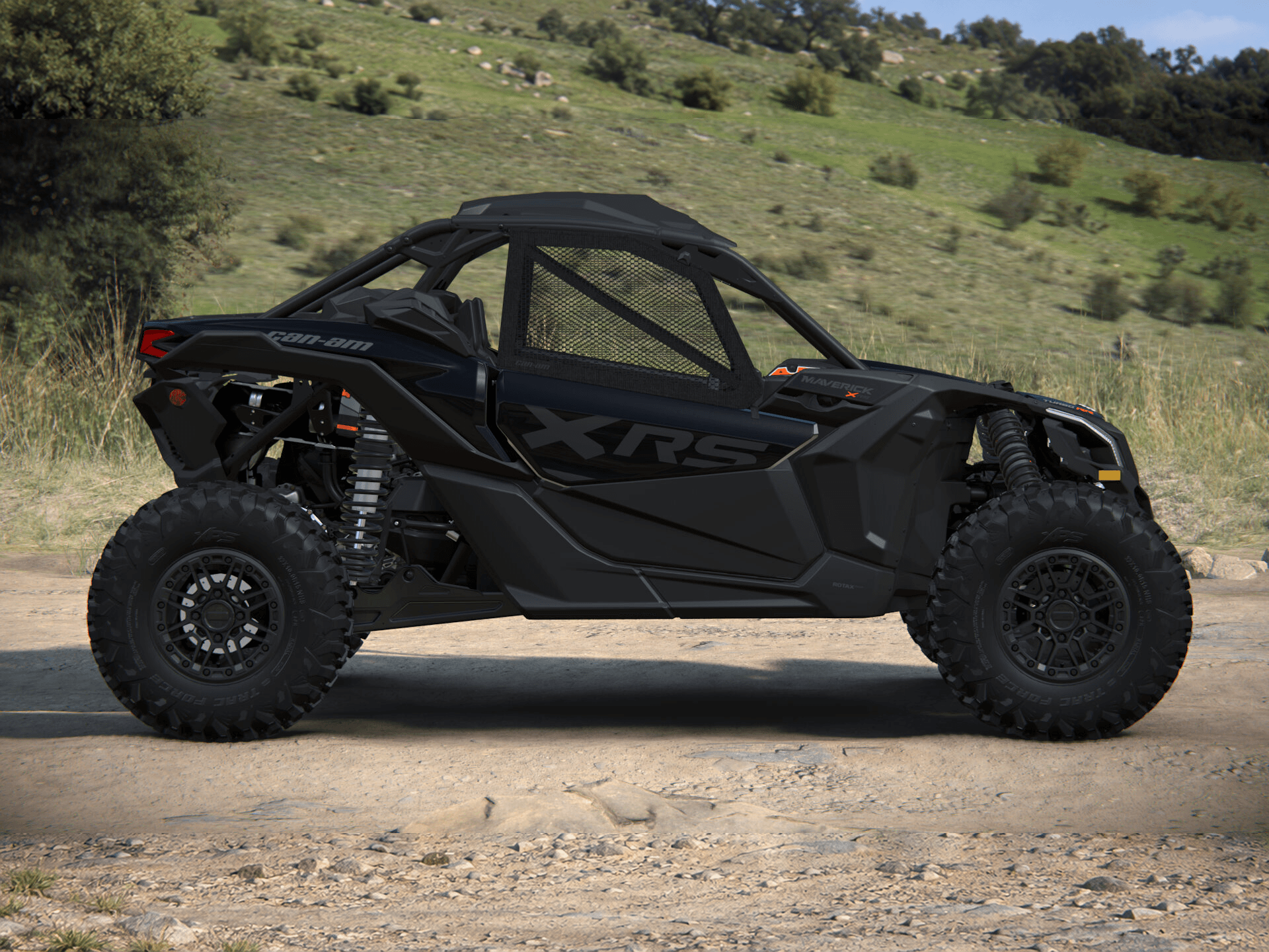 Can-Am Maverick X3 X rs 2027, Triple Black, 0007TVN00 — Справа