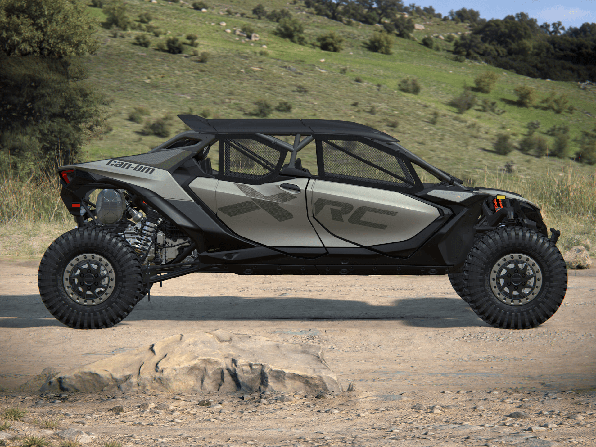 Can-Am Maverick R MAX X rc 2027, Loft Green Satin, 0007JVE00 — Справа