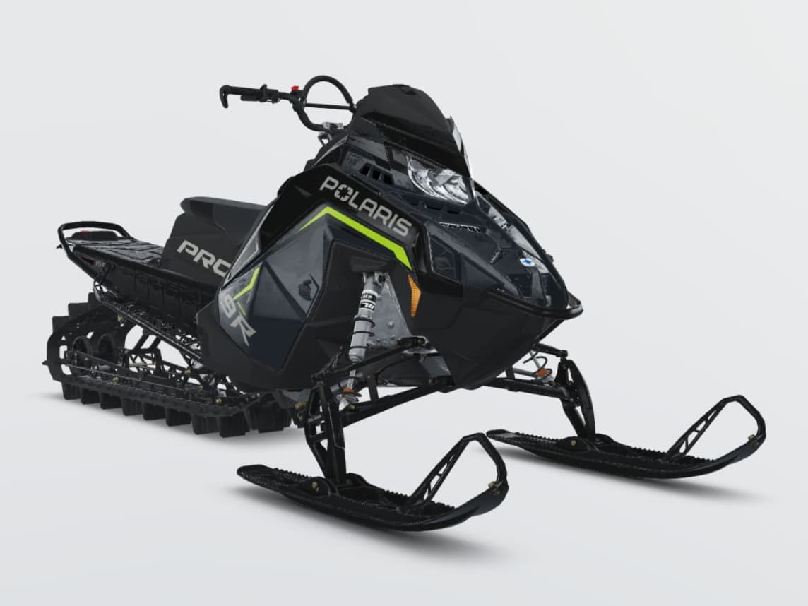 Polaris PRO RMK 2027, Patriot 9R, Series 9: 155" × 15" × 3.25" — Справа спереди