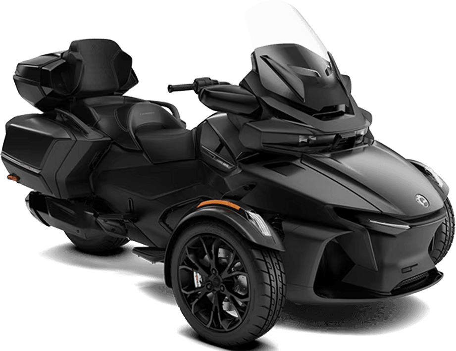 Can-Am SPYDER RT LIMITED 2025, цвет Carbon Black Dark + Black Trim
