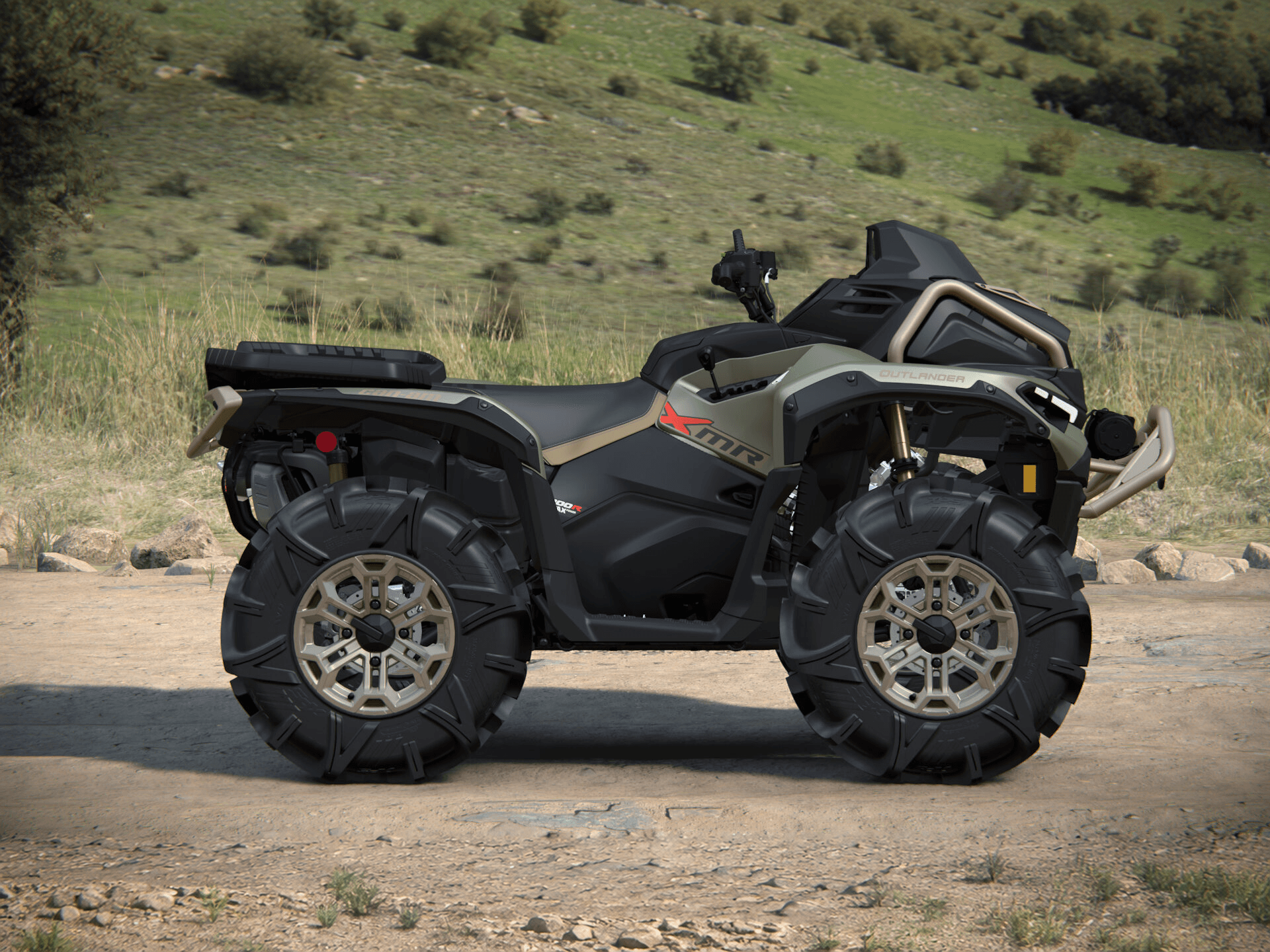 Can-Am Outlander X mr 2027, 1000R, Loft Green Satin, 0005LVB00 — Справа
