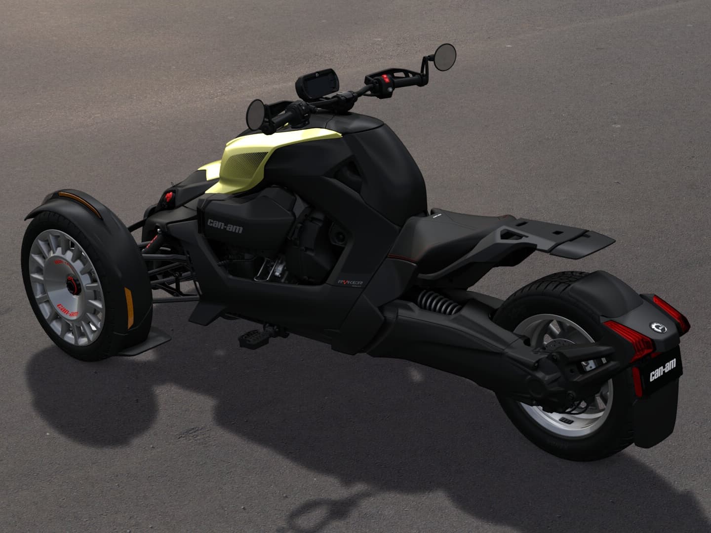 Can-Am Ryker Rally 2026 — Lemon Twist — Сзади слева