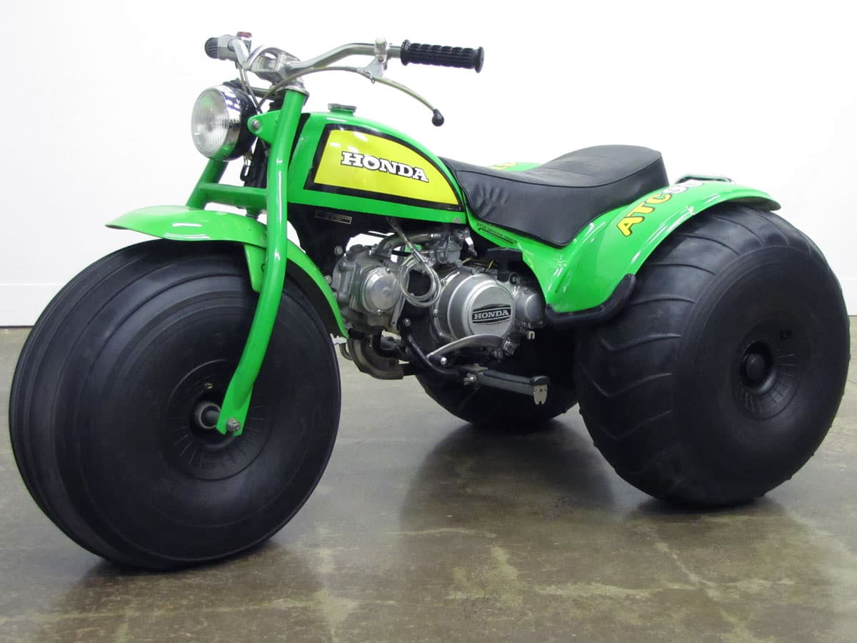 Honda ATC90 1972 года из коллекции National Motorcycle Museum.