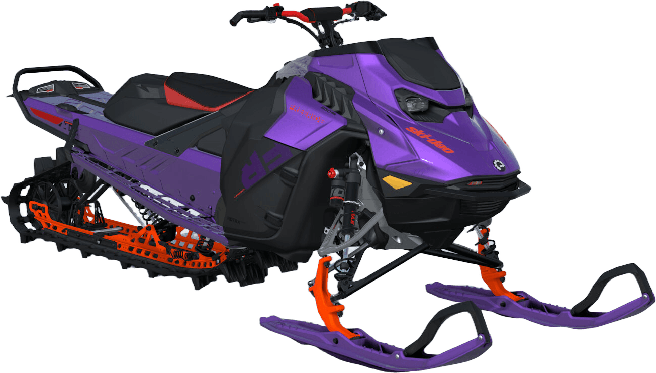 Ski-Doo Freeride 2027 — 850 E-TEC, PowderMax X-Light: 147" × 15" × 3.0", Ultraviolet II