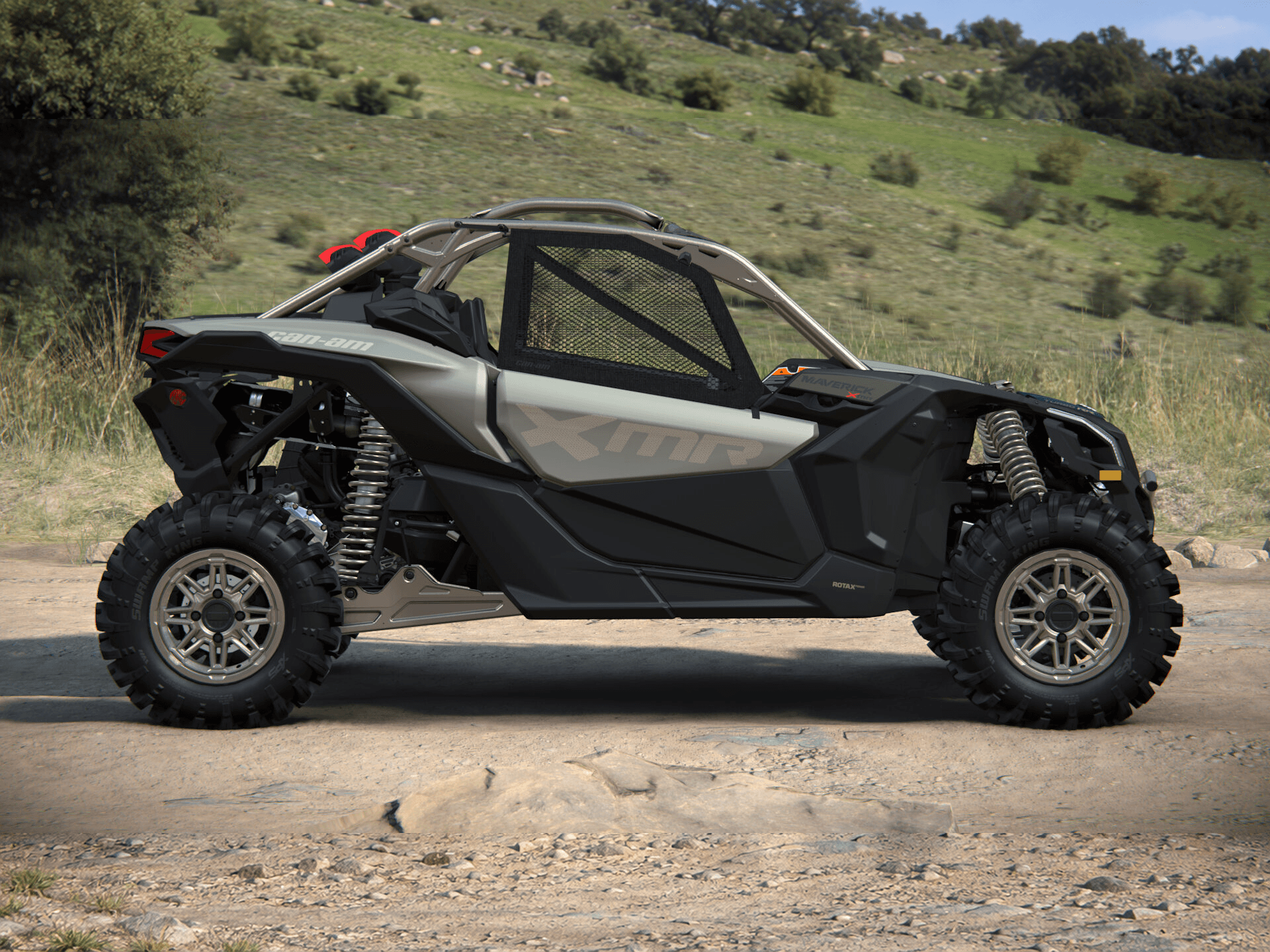 Can-Am Maverick X3 X mr 2027, Loft Green Satin, 0006VVB00 — Справа