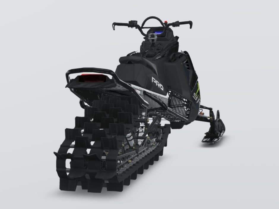 Polaris PRO RMK 2027, Patriot 9R, Series 9: 155" × 15" × 3.25" — Сзади в три четверти