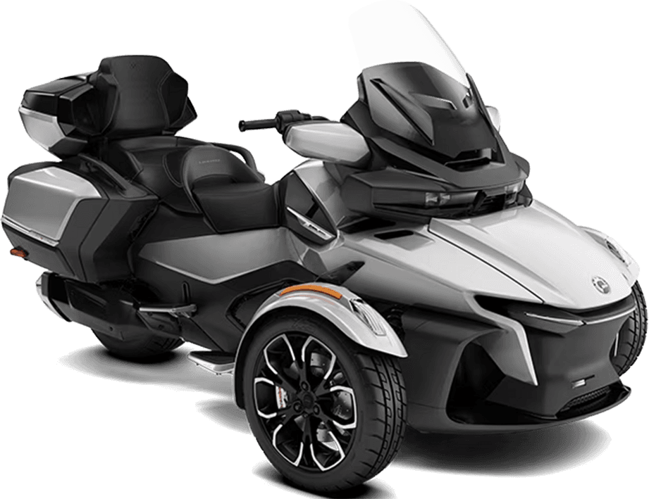 Can-Am SPYDER RT LIMITED 2025, цвет Hyper Silver + Platine Trim