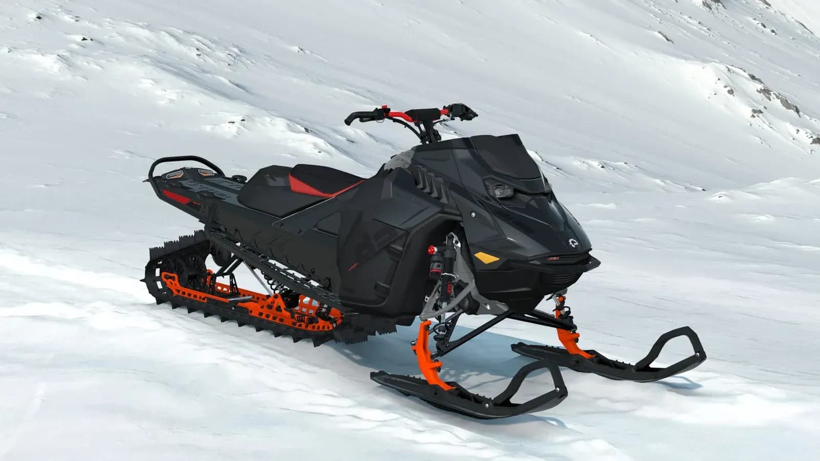 Ski-Doo Freeride 2027 — вид спереди и сбоку