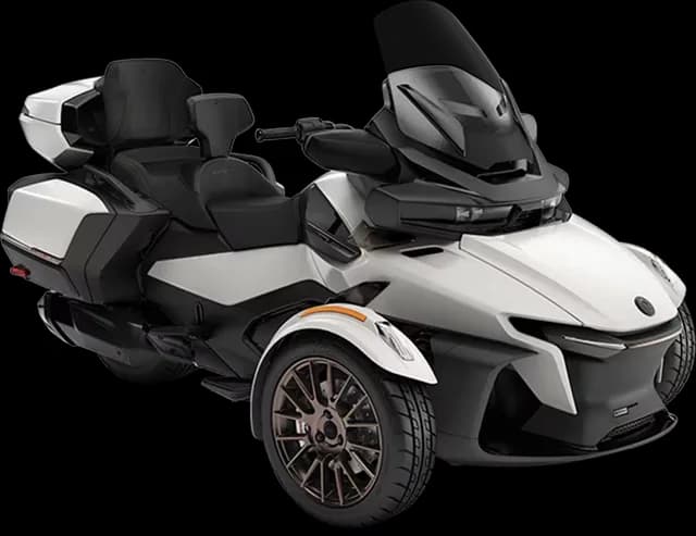Can-Am SPYDER RT SEA-TO-SKY 2025, цвет Vegas White Satin