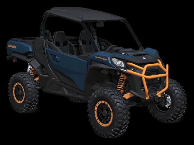 Can-Am Commander XT-P 2027, Dusty Navy & Orange Crush, 0006YVC00 — Обложка на прозрачном фоне