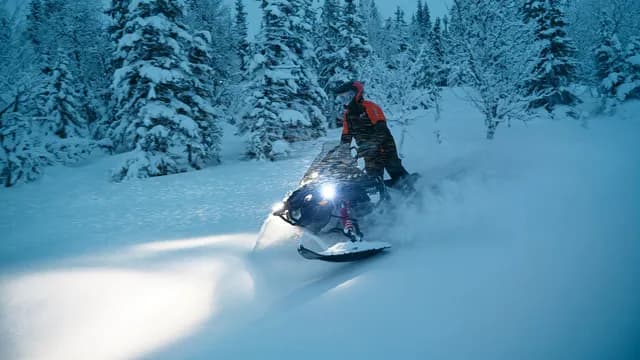 Lynx COMMANDER RE 900 ACE Turbo R MY27 на лесном маршруте. Фото производителя.