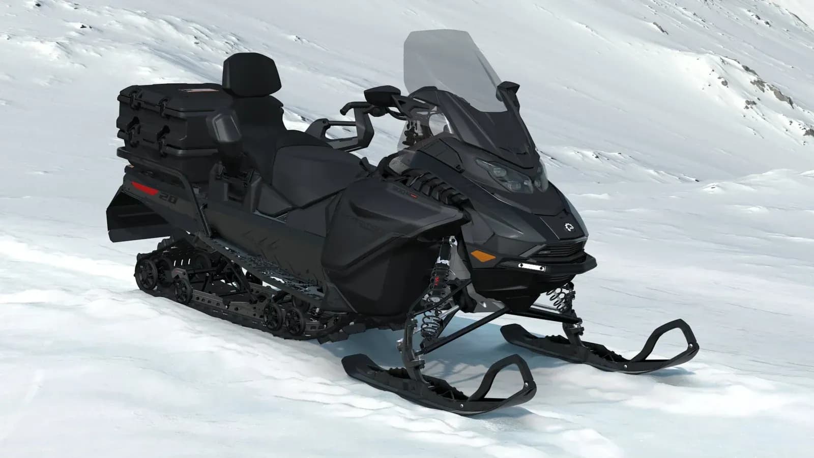 Ski-Doo Expedition SE 2027 — вид спереди и сбоку