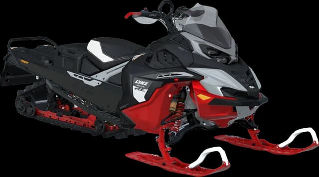 Lynx BRUTAL RE (500 mm) 2027, 850 E-TEC, Viper Red / Black — обложка на прозрачном фоне