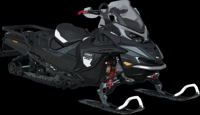 Lynx COMMANDER RE 2027, 900 ACE Turbo R, Tactical Grey / Black — обложка на прозрачном фоне