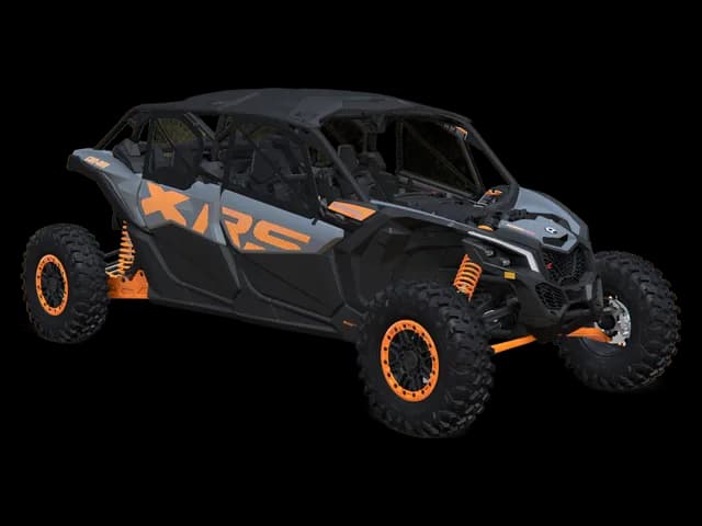 Can-Am Maverick X3 MAX X rs 2027, Dolomite Grey & Orange Crush, 0009NVD00 — Обложка на прозрачном фоне
