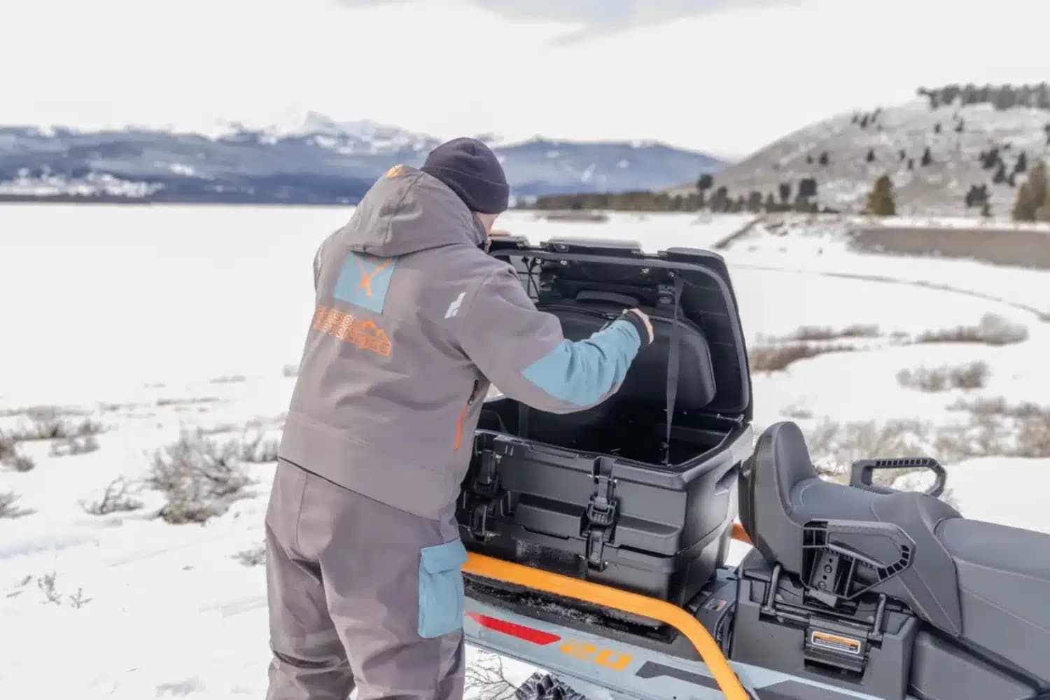 Открытый грузовой кофр Ski-Doo Skandic SE 2027